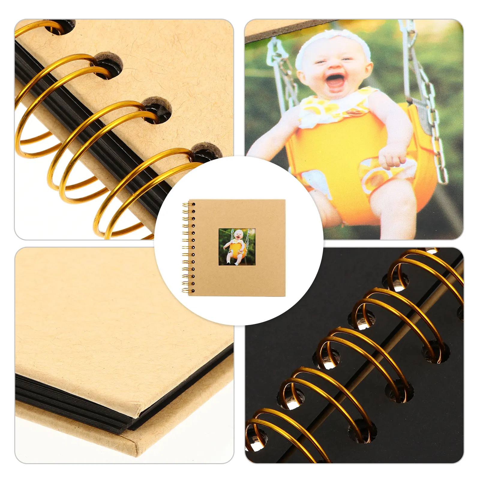 

Creative Photo Album Page Scrapbook Photo Album Memory Book Guestbook 20 Pages