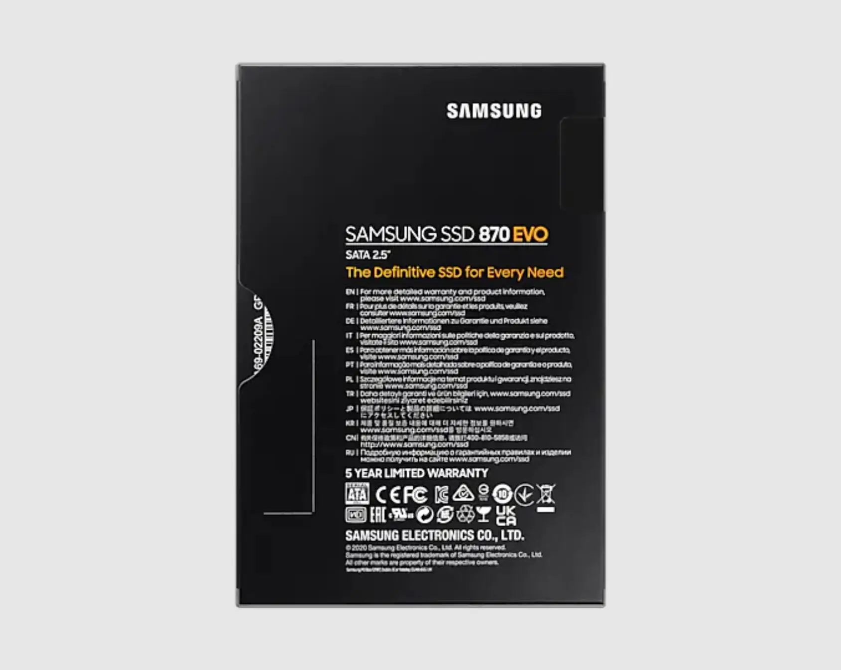 Внутренний твердотельный накопитель SAMSUNG SSD 870 EVO 250 ГБ 500 Гб HDD жесткий диск SATA3 2 5