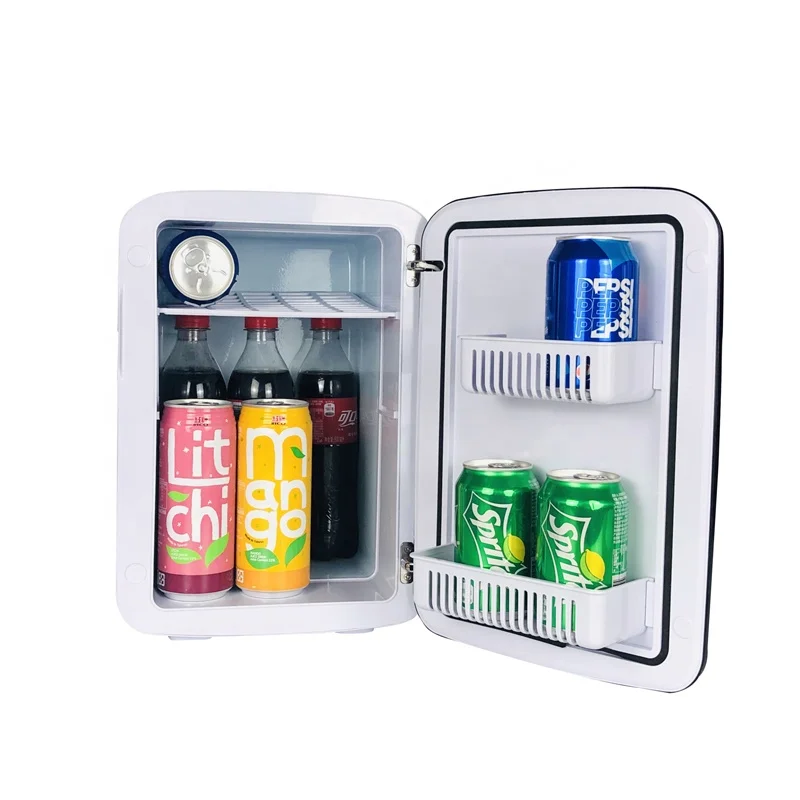 

15L small fridge mini digital display refrigerator skincare fridge