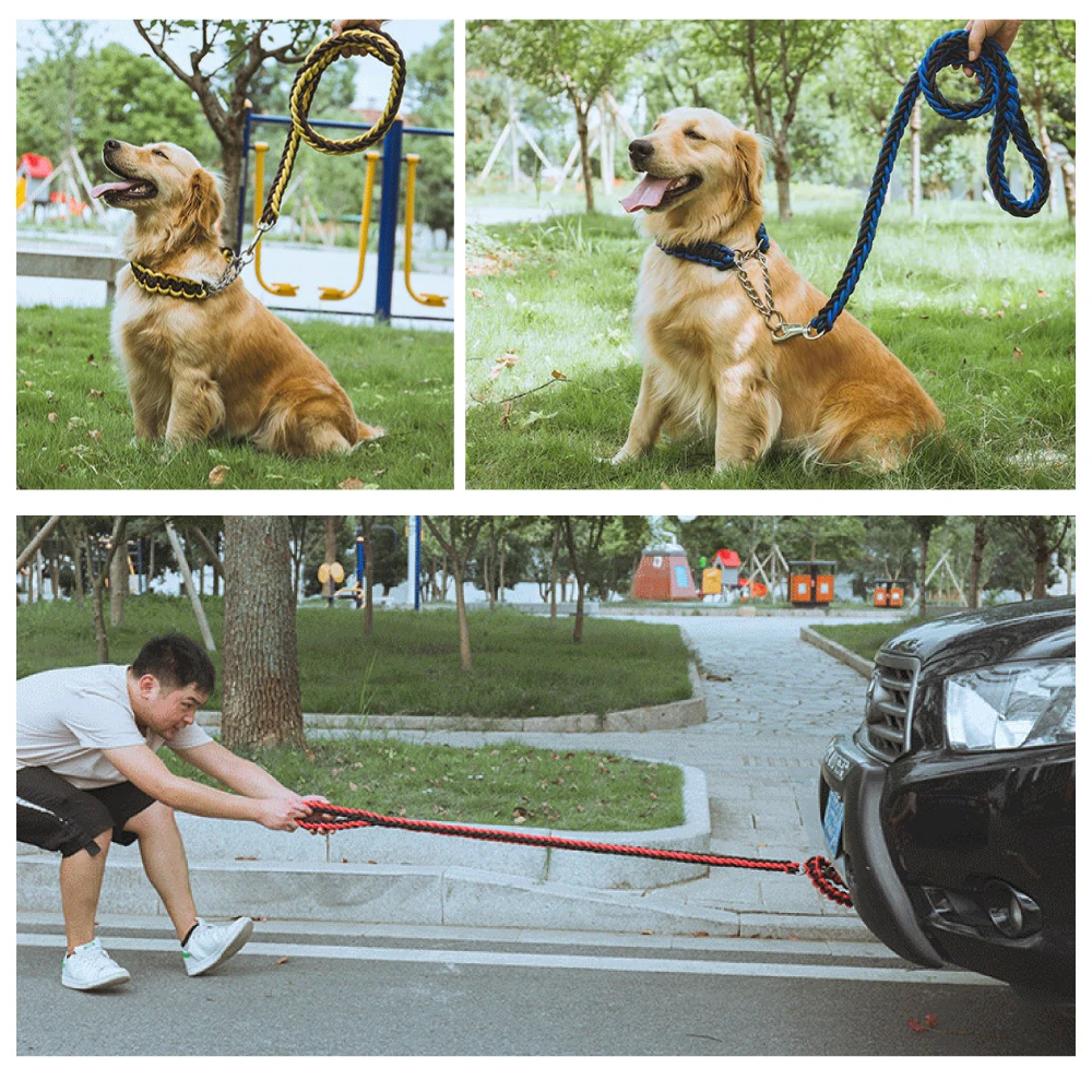 

Durable Dog Leash Pet Rope Leash Thick Durable Rope Leash Light Weight Training Leash for Small Medium Large Dogs Pet Supplies
