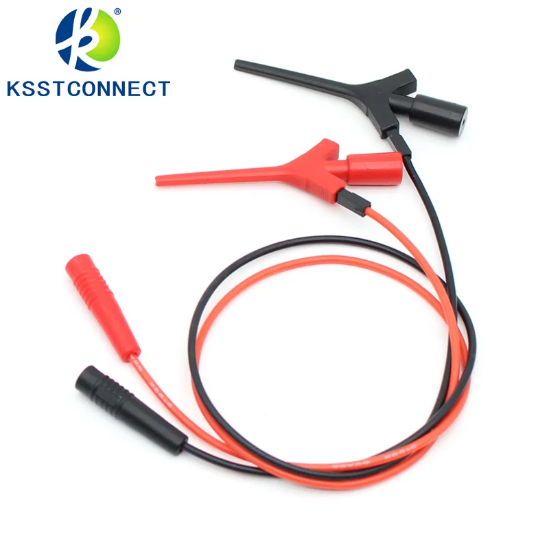 TPC132 2 мм штекер к внутренней пружине тестовый Крюк щуп 22AWG комплект испытательных