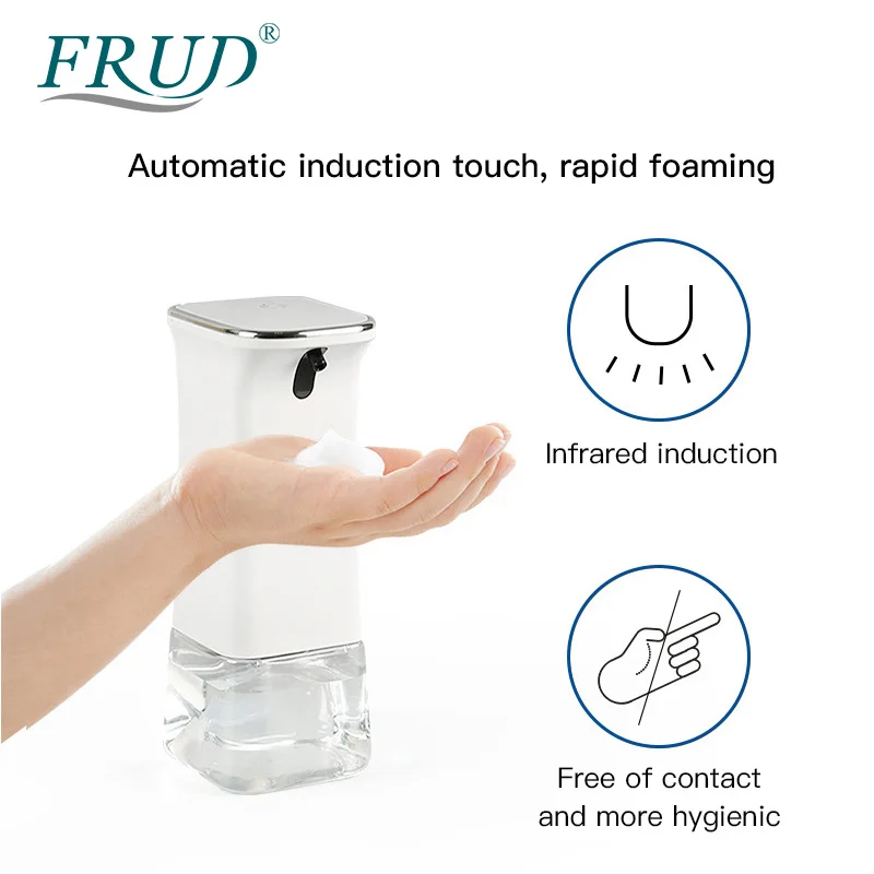 Автоматический дозатор мыла FRUD бесконтактный диспенсер для жидкого с умным