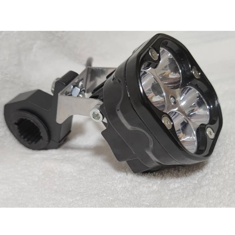 

Universal 60w Motorcycle Led Lights 6500 Lm Spotlight Waterproof Fog Bulb 12v 4 Lamp Beads Motorbike Headlight 2pcs Headlamp
