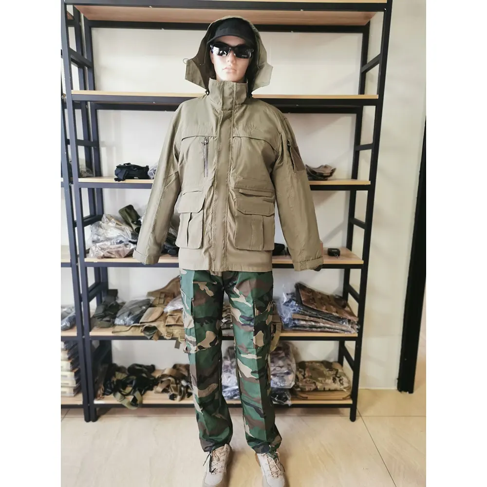 

New Arrive Military Jacket T-shirt Outdoor Tactical Hunting Coat Combat Uniform Tactical Smoke Hunting clothes