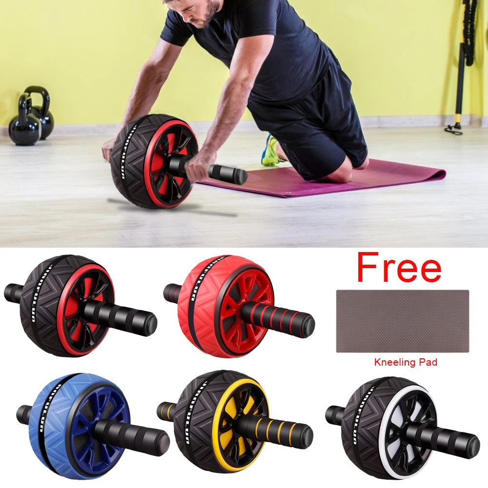 

Big Wheel Abdominal Muscle Trainer For Fitness Abs Core Workout Abdominal Muscles Training Home Gym Fitness Equipment