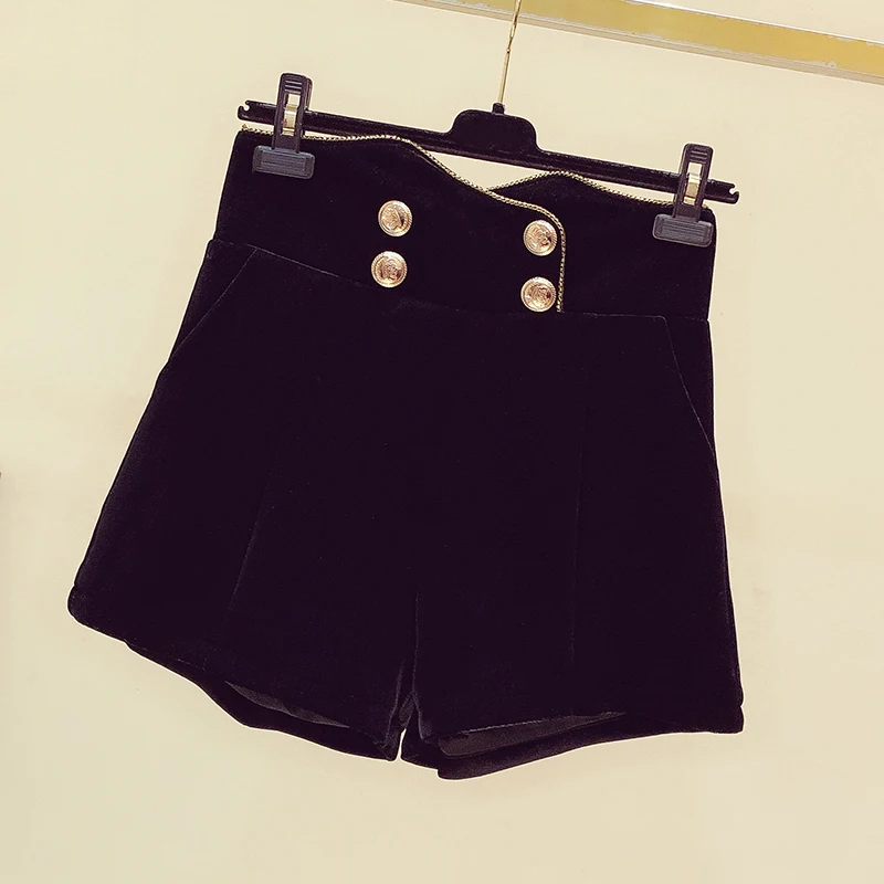 

New fashion 2021 Summer Plus size Short women Hot High Waist Casual Wide Leg Female Shorts one
