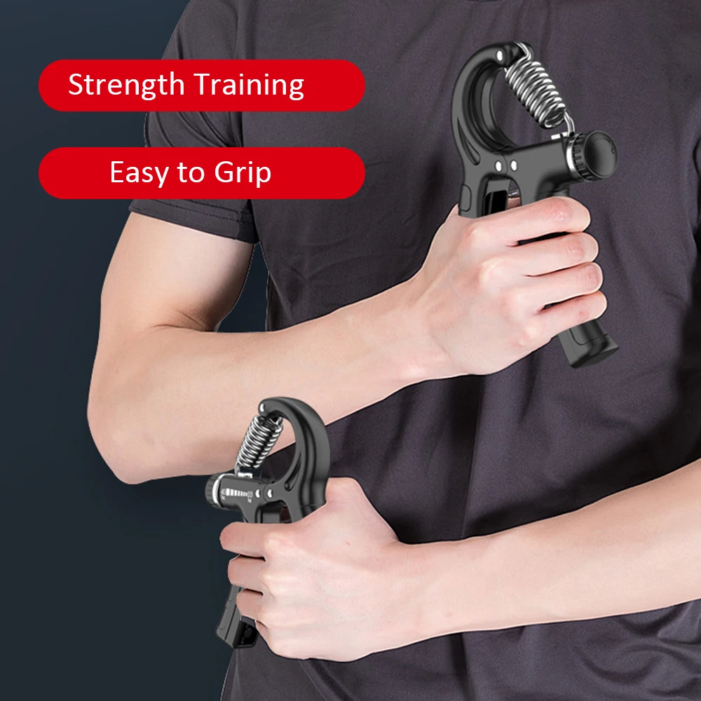

Hand Gripper Adjustable Resistance Hand Grip Strength Trainer Wrist Forearm Exerciser Workout Gear Home Gym Exercise Equipment