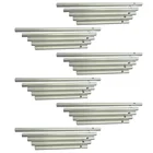 Ветряные колокольчики различной длины, Набор для изготовления пустых ветряных колокольчиков для дома, сада, уличное подвесное украшение, 30 шт.