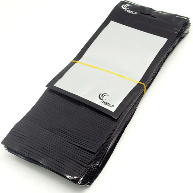 Чехол для Apple iphone Samsung пластиковый с застежкой молнией 500 шт./лот 18 х10 см|case cover|mobile - Фото №1