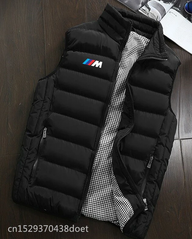 Autumn Winter Men New Stylish Vest for bmw Mens Warm Sleeveless Jacket Waistcoat Men's Casual Coats Clothing bh | Автомобили и
