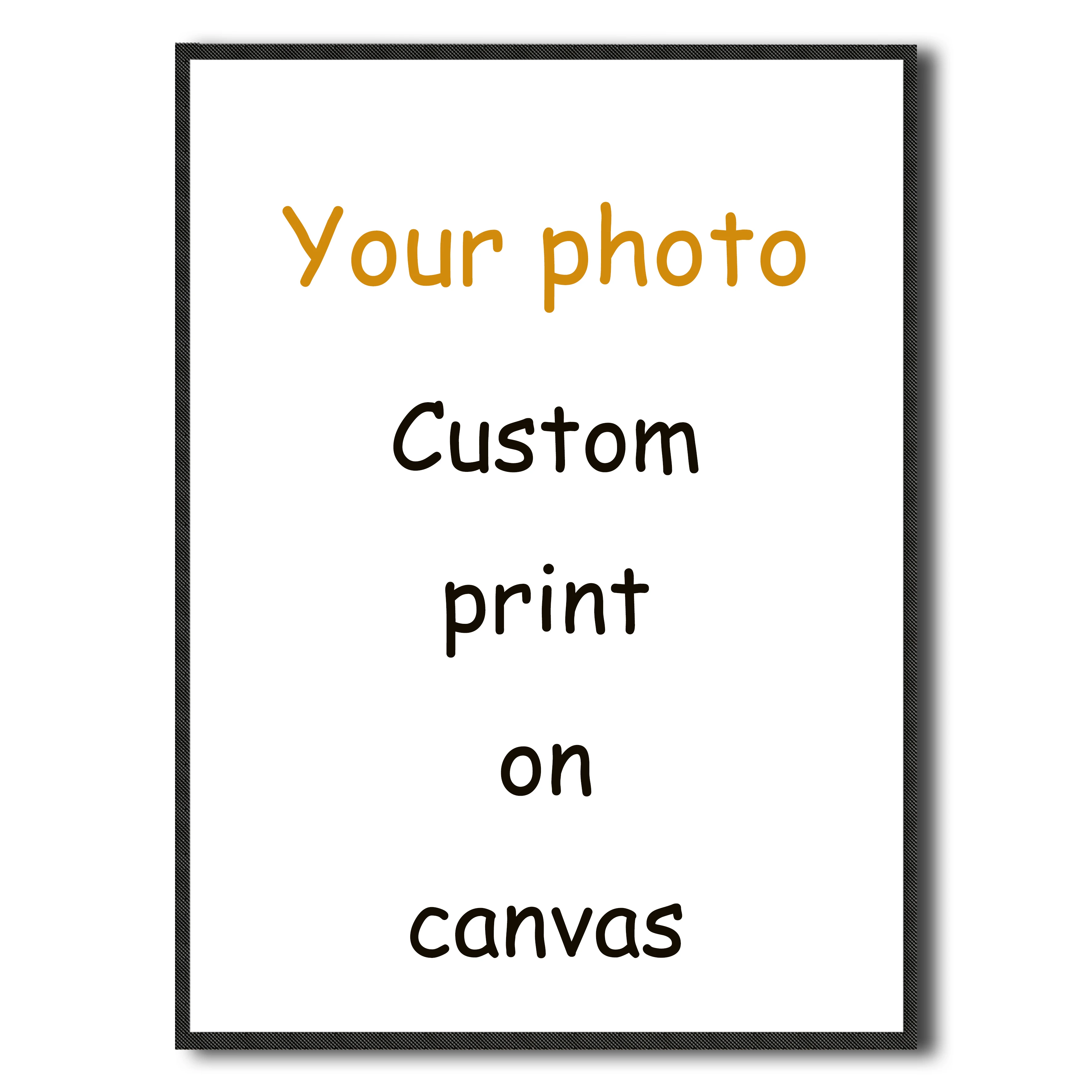 Персонализированный подарок индивидуальный постер любого размера печать на