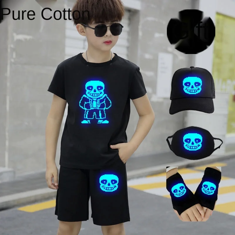 Детское нижнее белье футболка с коротким рукавом и шорты | Тематическая одежда