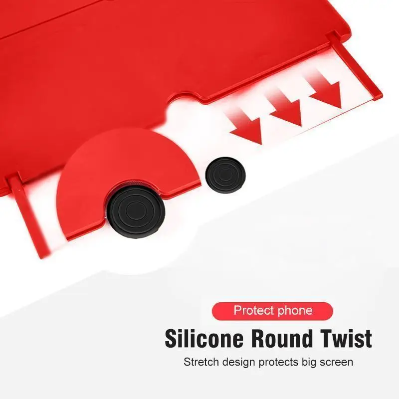 12 дюймов 3D Тонкий складной мобильный телефон усилитель стенд Лучший сотовый