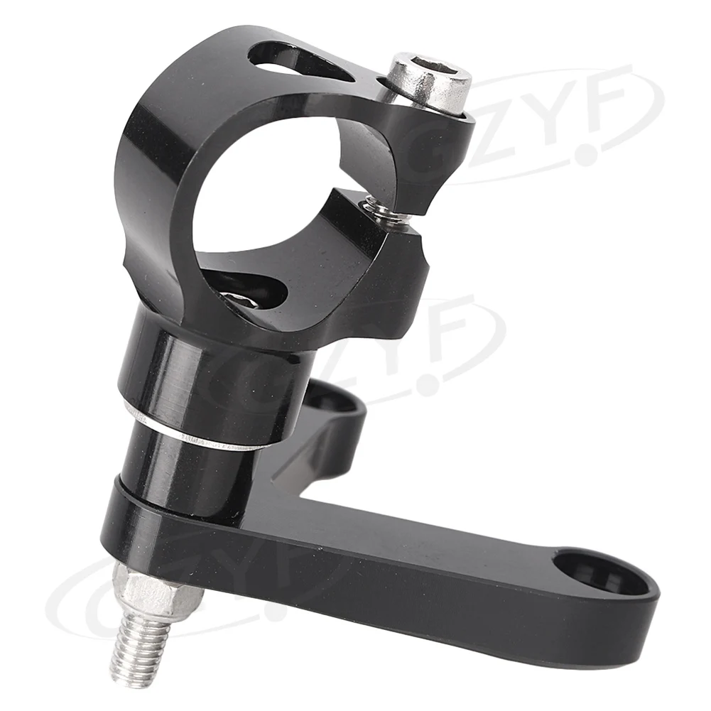 

CNC Aluminum Steering Damper Stabilizer Bracket Mounting Holder Set For Ducati 848 2008 2009 2010 Anodized, 5 Colors