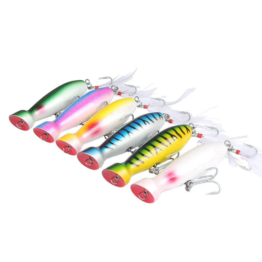 MIZUGIWA Поларис Поппер деревянные приманки для серфинга 5 &quotПоларис бутылка