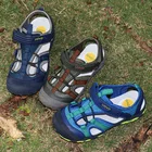 Сандалии Uovo для мальчиков, новинка 2021, модная детская спортивная обувь, детские летние сандалии с мягкой подошвой, детская обувь