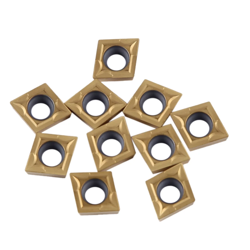 Набор токарных пластин комплект из 20 твердосплавных втулок CCMT09T304 CCMT32.51 US735 для