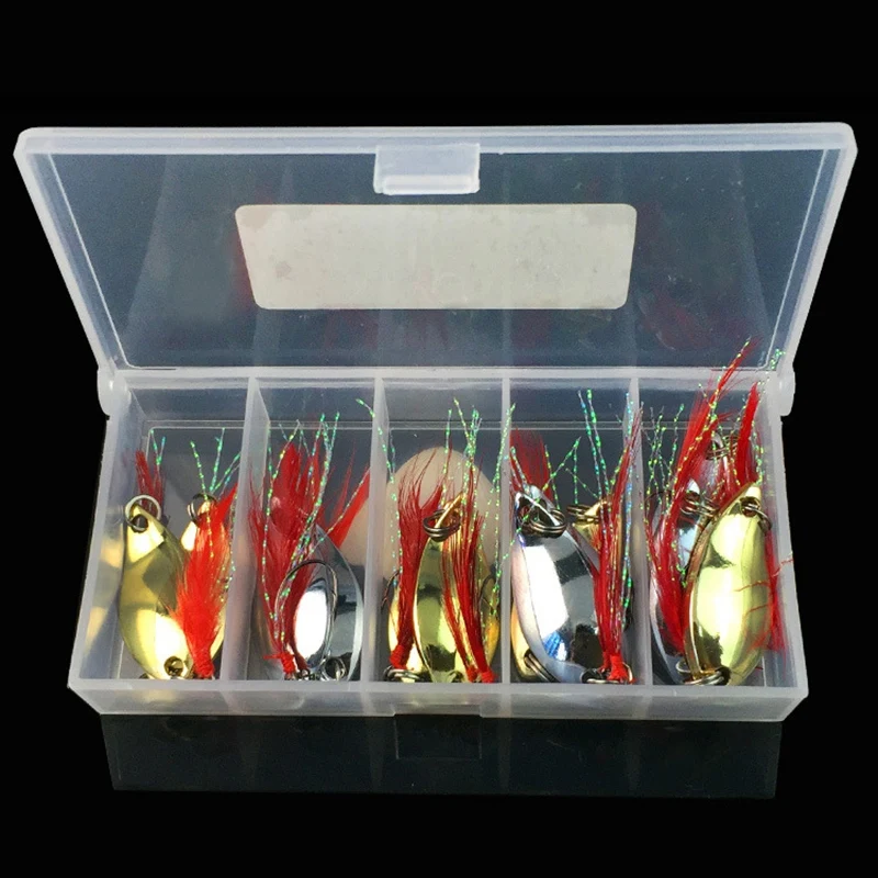 Рыбалка набор приманок с перекрестной шнуровкой для рта лошадей блестки