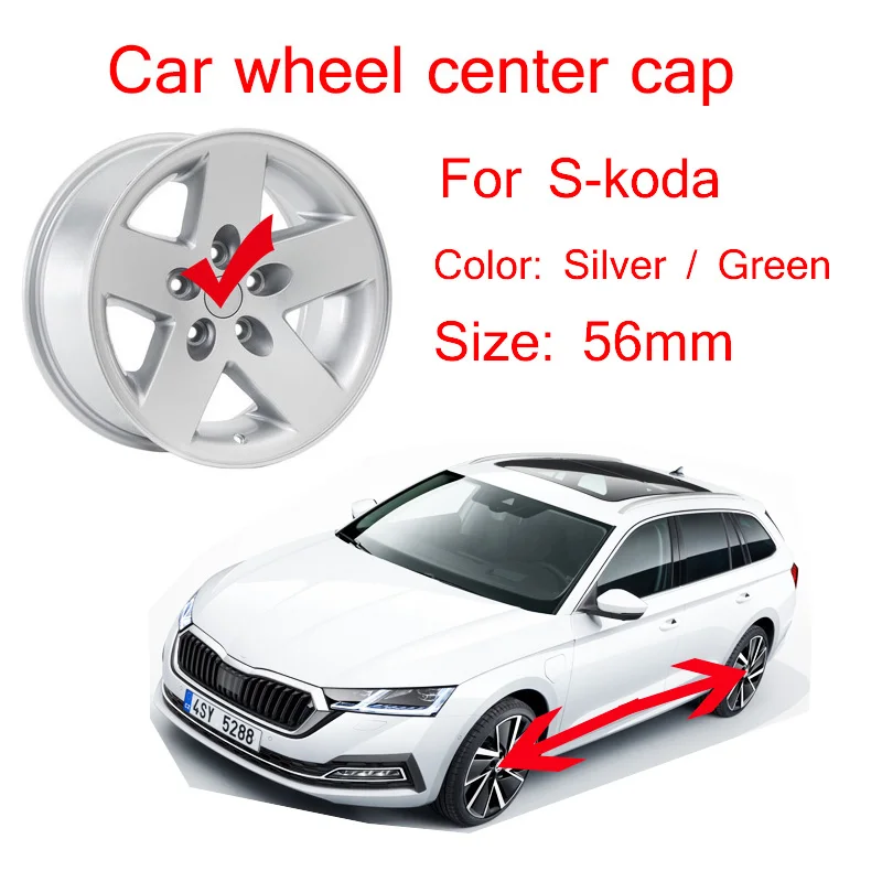 20 шт./лот 56 мм 60 65 Черный Серебряный подшипник ступицы колеса для автомобиля