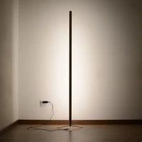 Nordic Minimalist Wooden Led Floor Lamps for Living Room Table Lamp Standing Lamp Bedroom Room Decorative Floor Lights Assoalho