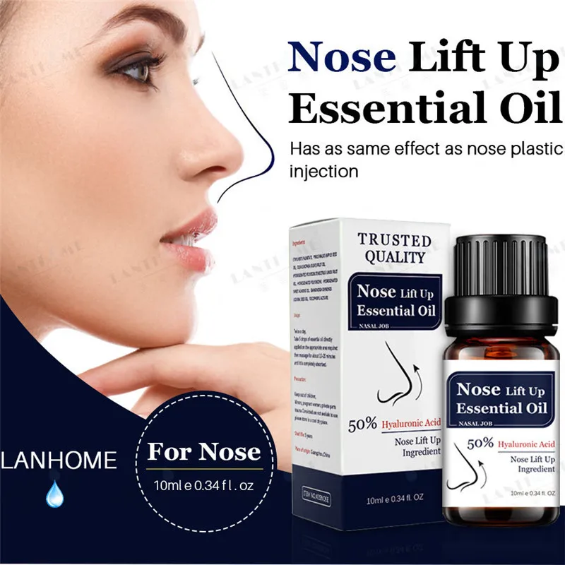 

Lanthome Nose Lifting Up Essence Oil Tightening Beauty Nose Care Massage Reduce Narrow Thin Nose Beauty Tool