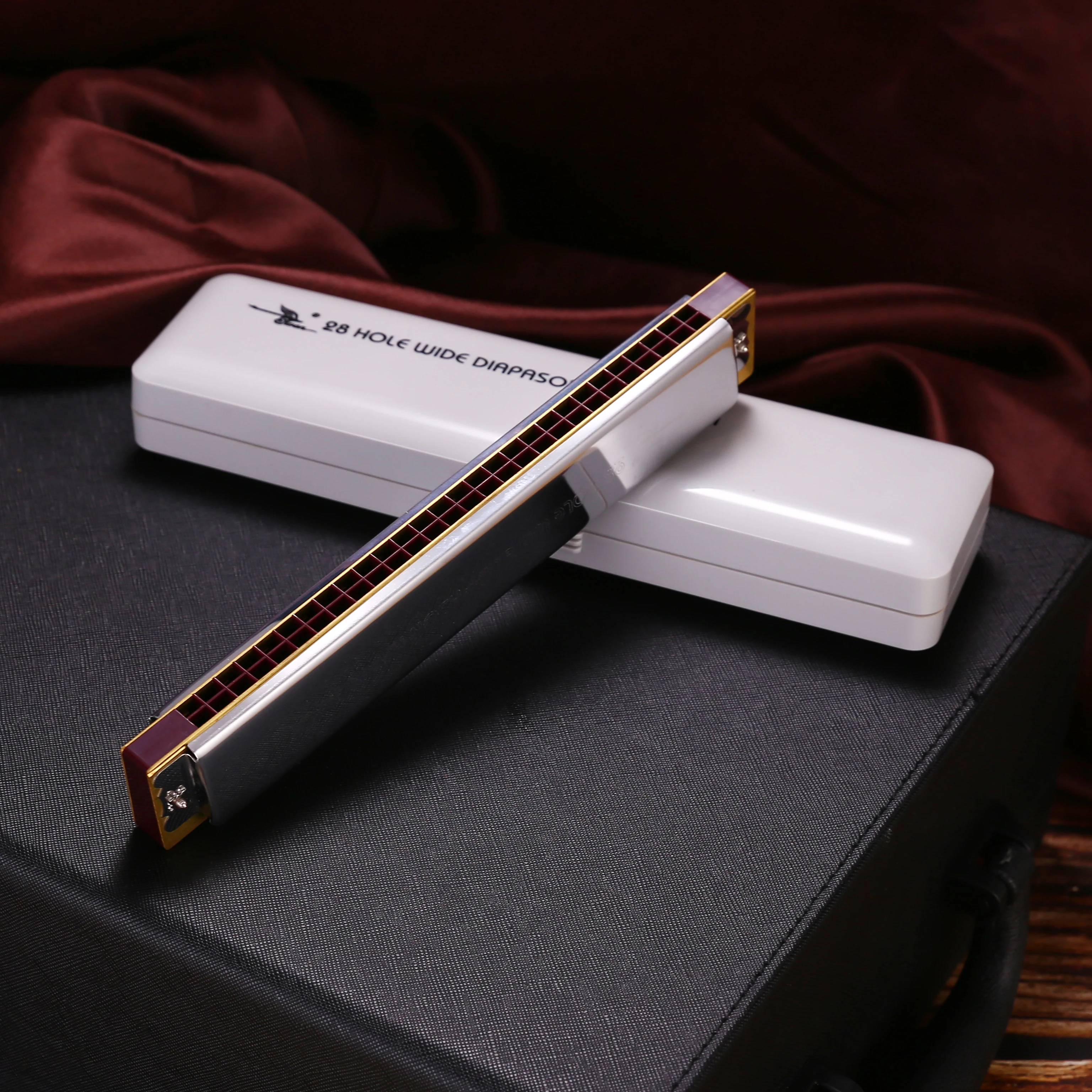 Лебедь 28 отверстие широкий диапазон Гармоника C тремоло профессиональный