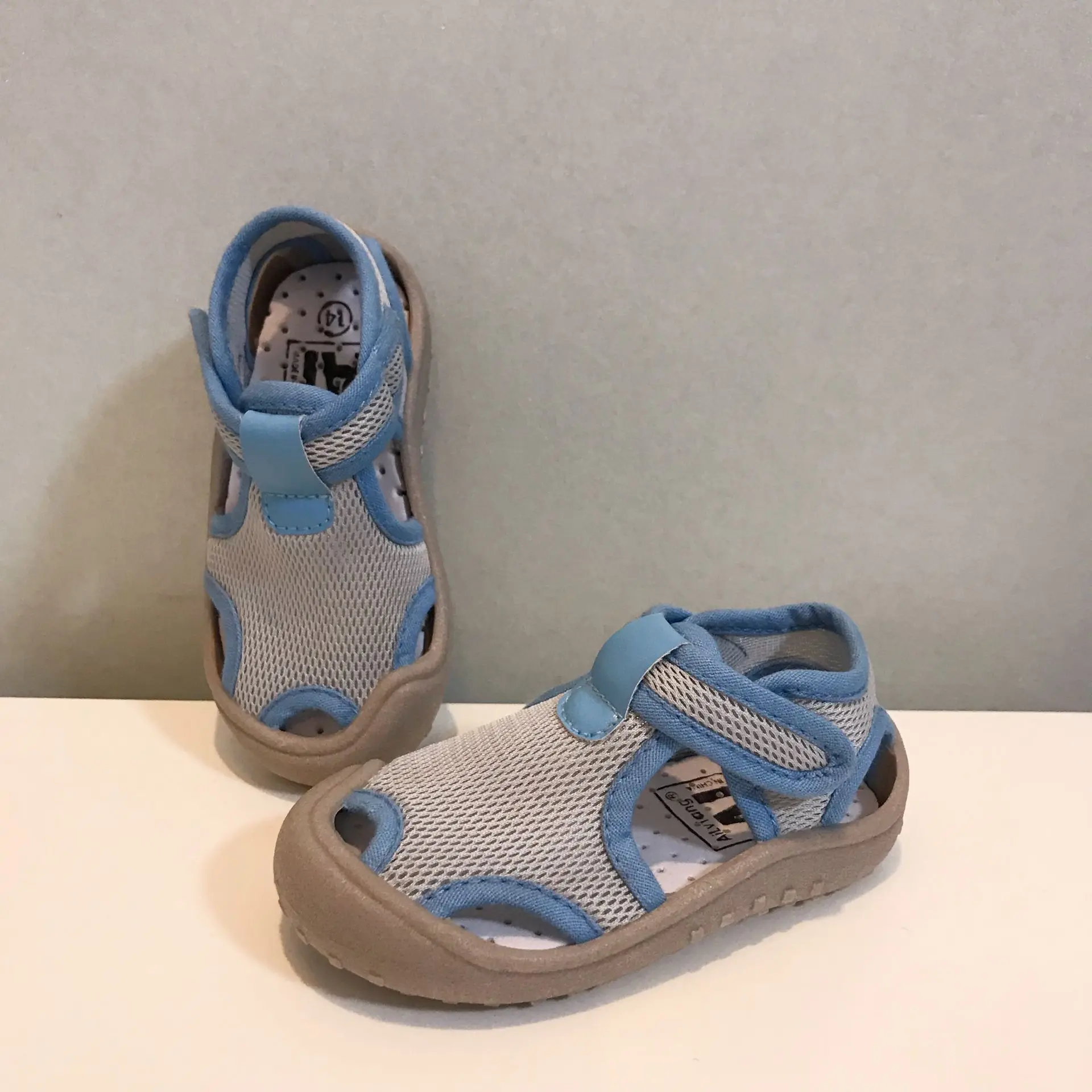 

Children Summer Sandals Shoes Baby Boys Girls Lycra Elastic Cloth Shoes Kids Casual Candy Color Shoes