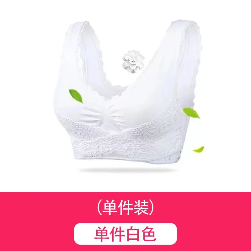 

Front Closure Bras For Women Plus Size Bra Push Up Seamless Bralette Sexy Lace Brassiere Wireless Bra Solid 8 Colors S-3XL