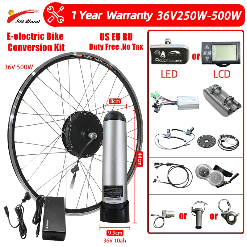 Online 36V 500W Electric Bike Conversion Kit Mit Batterie 20
