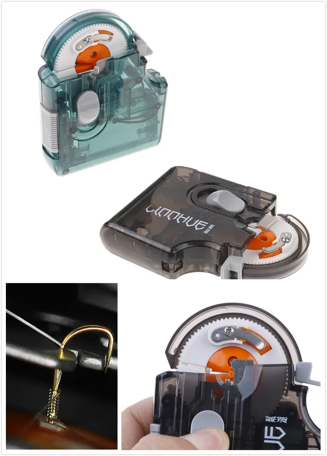 1 шт. портативный автоматический Электрический рыболовный крючок ярусная машина