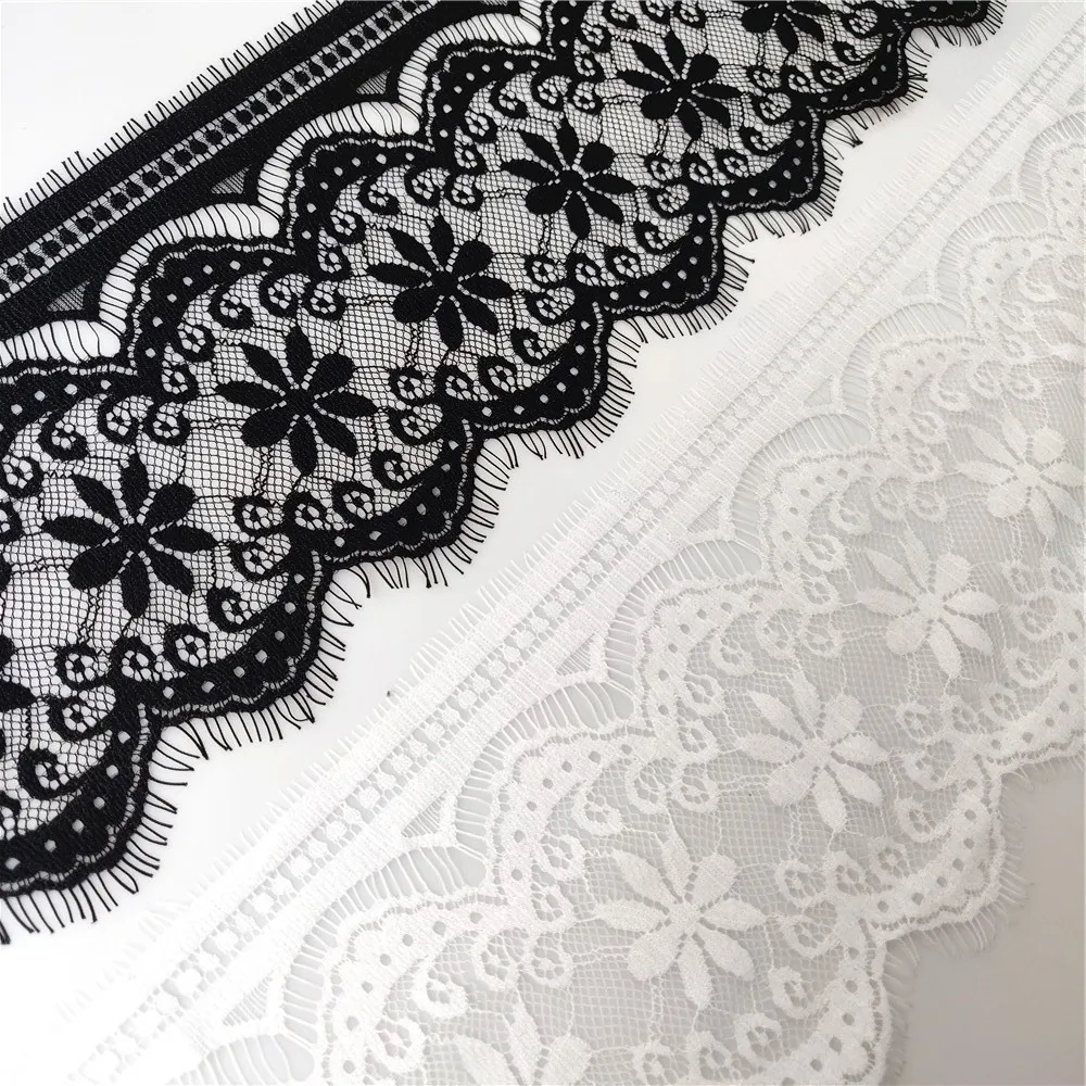 Ультратонкая нейлоновая кружевная ткань 3 ярда ширина 13 см|sewing accessories|embroidered lace