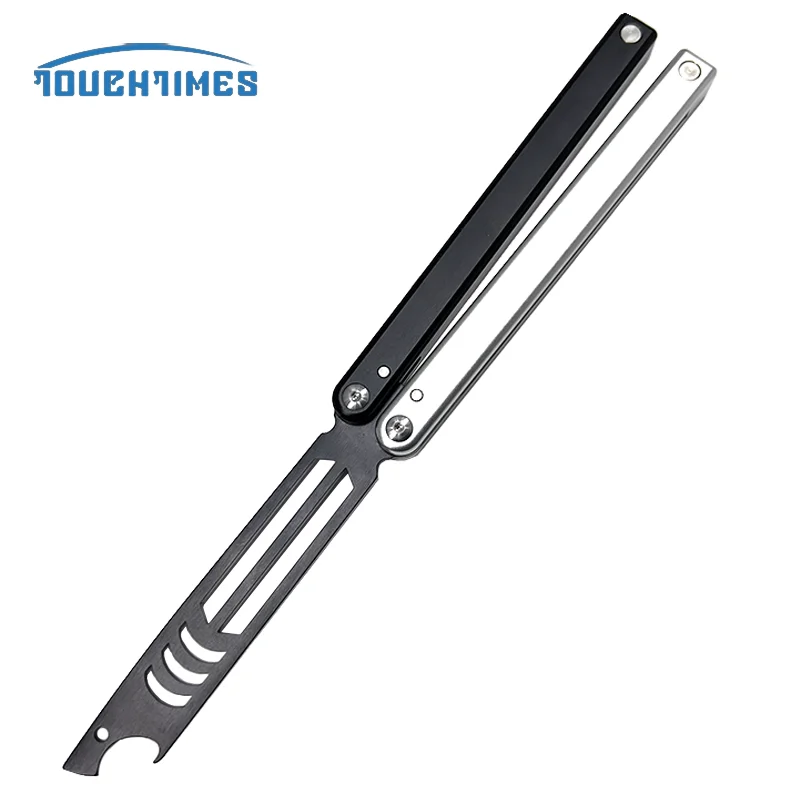 Нож-бабочка для кальмара Мако открывалка бутылок аналог балисонг тренировочная