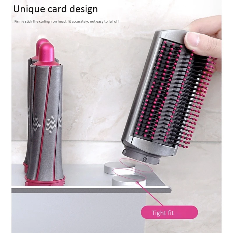 Алюминиевая универсальная полка без гвоздей настенная сушилка для волос Dyson