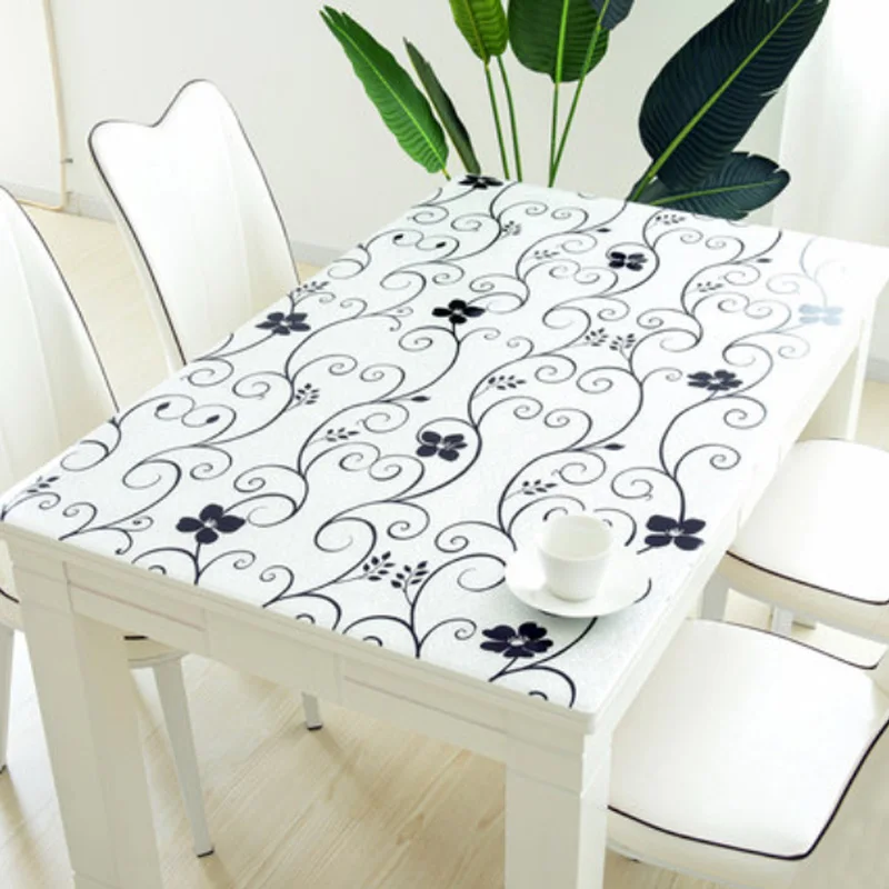 Туманный Водонепроницаемый прямоугольный чехол для стола маслостойкие скатерти