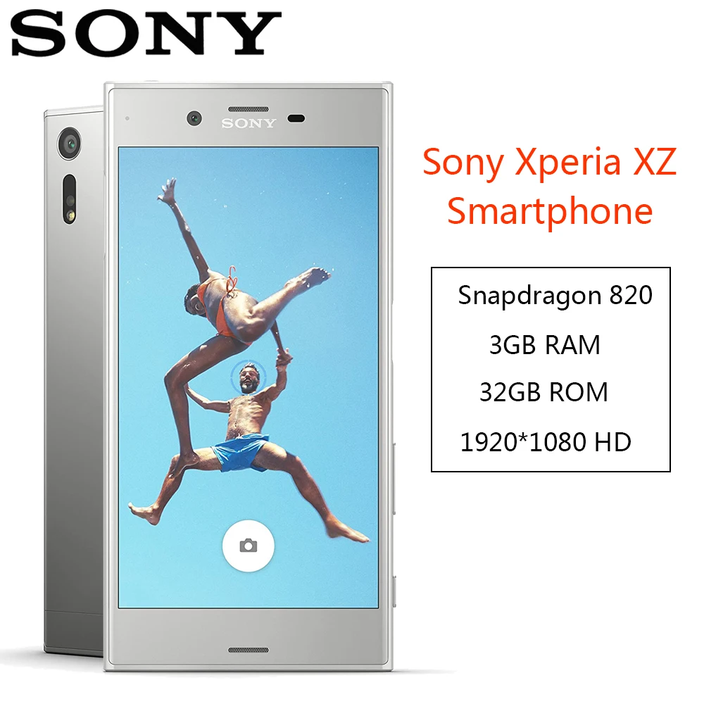 

Сотовый телефон Sony Xperia XZ F8331, экран 5,2 дюйма, Android мобильный телефон, 4 ядра, 3 Гб ОЗУ, 32 Гб ПЗУ, дисплей Мобильный телефон дюйма 1920x1080