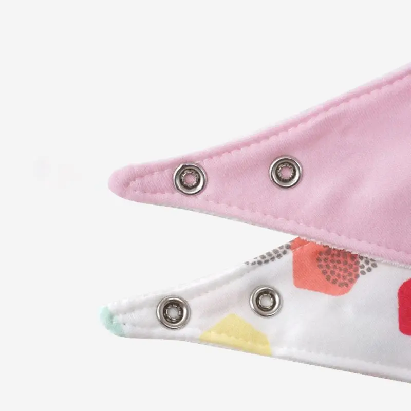

3 Pcs/Pack Newborn Baby Feeding Bib Infant Cotton Saliva Towel Dribble Bandana Feeding Apron
