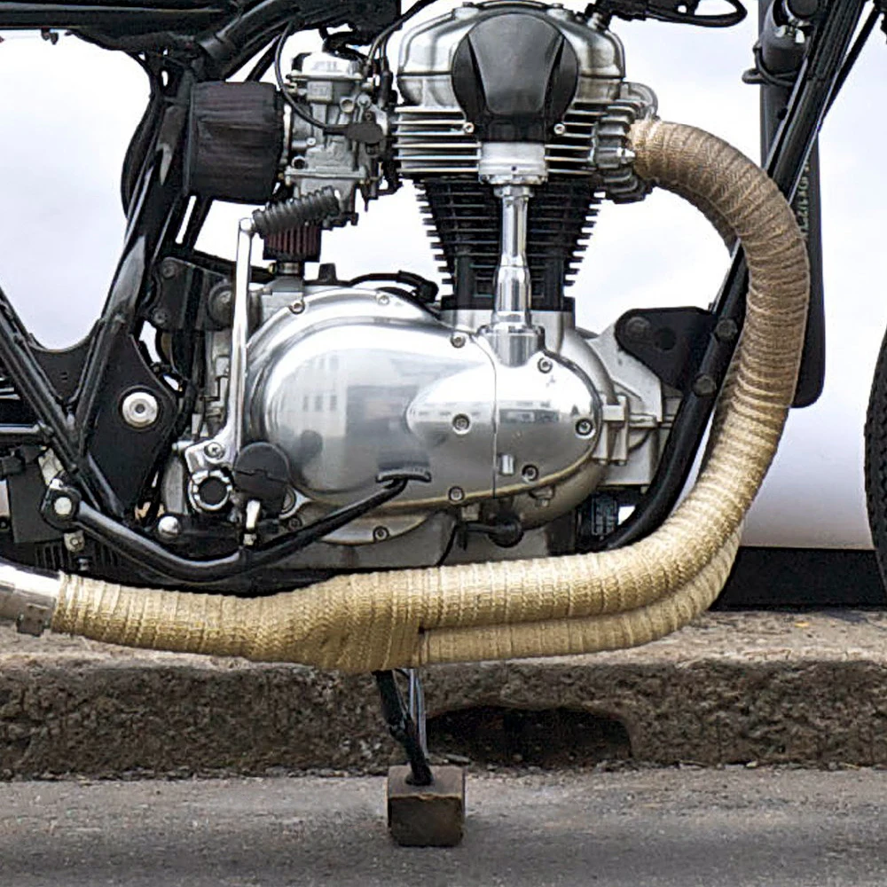 5x2 5 см негорючая лента для обогрева выхлопных труб автомобиля мотоцикла и шт.