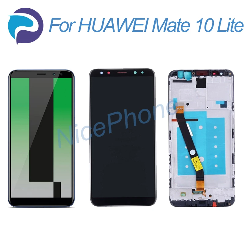 Mate 10 Lite ЖК экран 2560*1440 сенсорный дигитайзер дисплей сборка Замена ALP L29/ L09/AL00/TL00