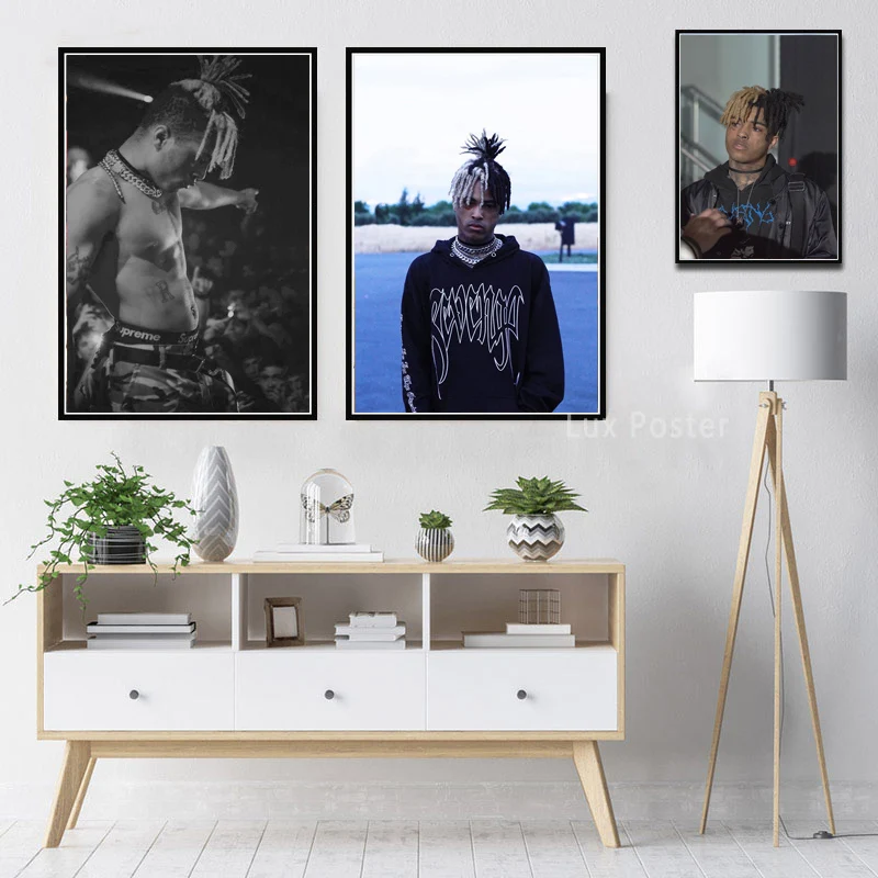 

Poster And Prints XXXTentacion 2018 Music Rapper Singer Star Wall Art Canvas Painting Wall Pictures For Living Room Home Decor