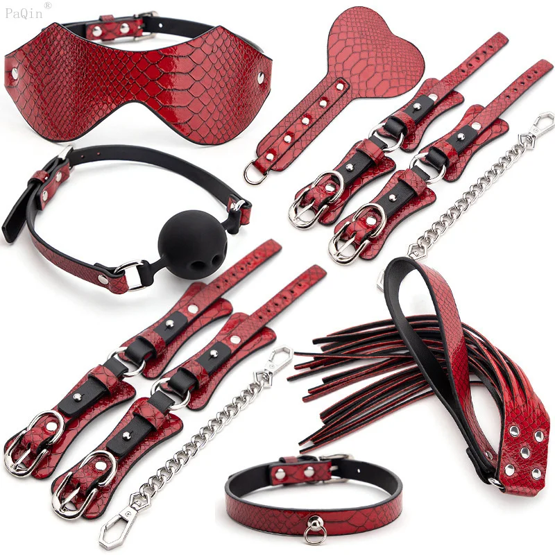 

Handcuffs Ankl Games Bind Nipple Sex Toys For Women BDSM Leather Bondage Clamps Cuffs Adult 18 Erotic Restraint