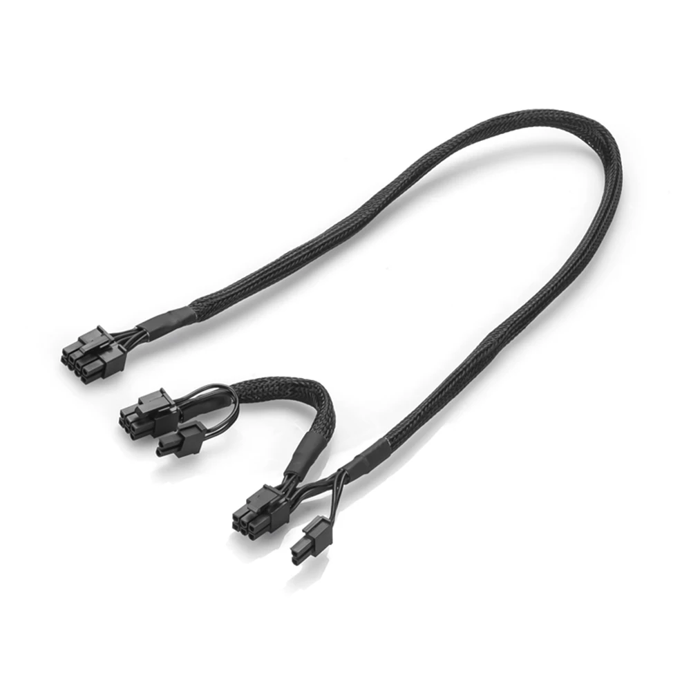 RGeek PCI-E 8pin к Dual 8(6 2)Pin Кабель питания PCIe 8 Pin 1 2 Spliter для Corsair RM1000 RM850 RM750 RM650 RM550 RM450 |
