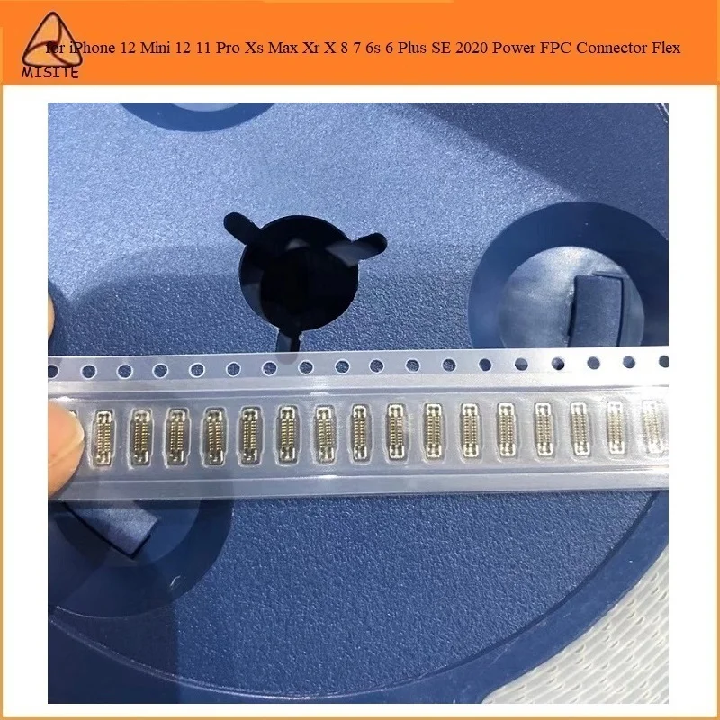 

50Pcs Origin FPC Connector for iPhone 12 Mini 12 11 Pro Xs Max Xr X 8 7 Plus SE 2020 Power Key off On Volume FPC on Motherboard