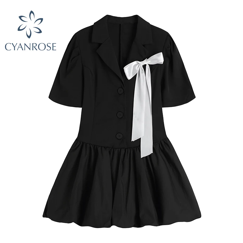 Новинка лета 2021 милое женское платье с пышными рукавами короткие женские платья