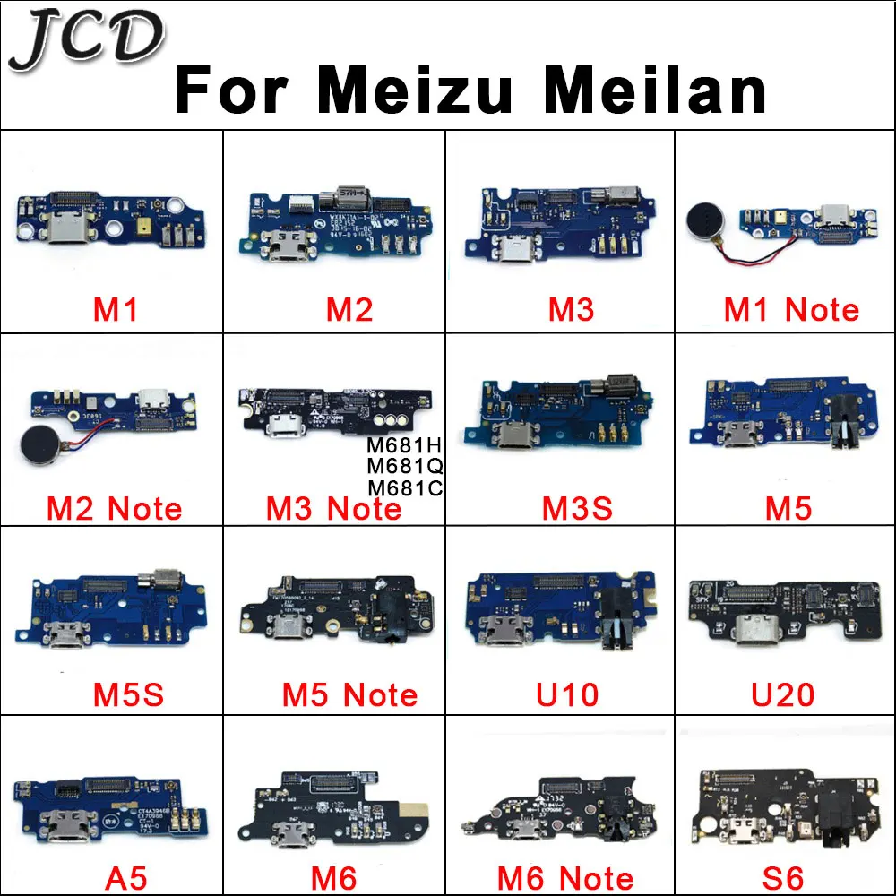 Плата зарядного устройства JCD PCB Flex для Meizu M1 M2 M3 M3s M5 M5s M6 Note Mini U10 U20 A5 S6 порт USB