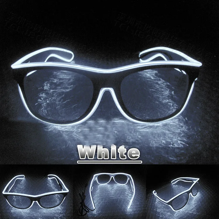 

Flashing Wire Led Glasses Luminous Classic Gift Bright LED Light Up Party Sunglasses Birthday Wedding Decoration