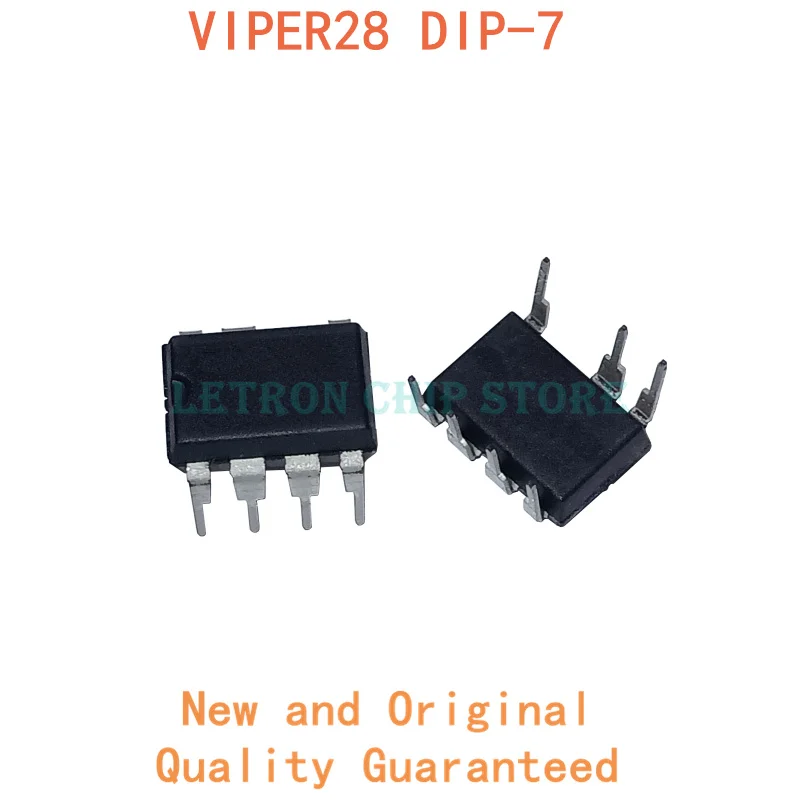 

Новый и оригинальный чипсет IC VIPER28 DIP7 VIPER28L DIP-7 VIPER28H DIP, 10 шт.