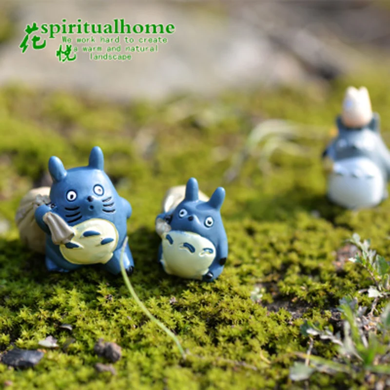 Tonari Lovely Totoro Travel Man японское аниме модель маленькая статуя фигурка ремесла