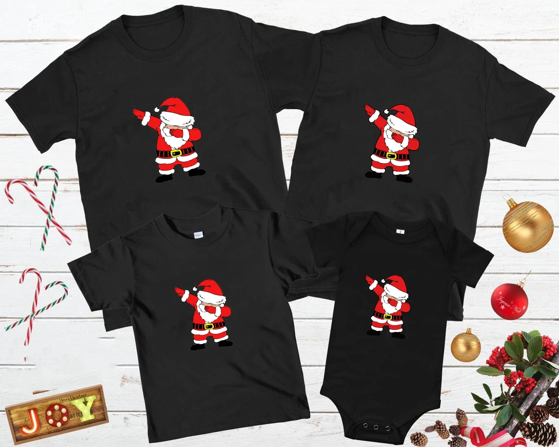 

Family Matching Christmas Shirt Mom Dad Baby Toddler Kid Holiday Shirts Baby Christmas Family Clothes Holiday Outwear