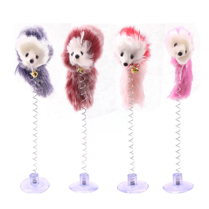 Распродажа игрушки для кошек эластичные перья искусственная мышь котят