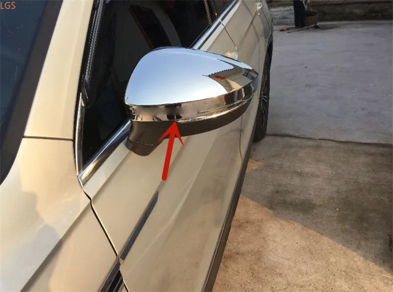 

For Volkswagen TAYRON 2018-2019 High-quality ABS Chrome Rearview mirror Decoration cover Anti-Rub protection Car styling
